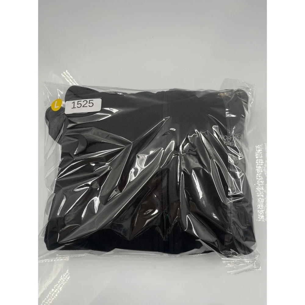 The North Face Mens XL Black Full Zip Fleece Jacket Midweight Layer